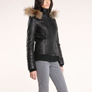 Soya & Kyo - Unna Leather Jacket